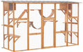 PawHut Catio Outdoor Cat Enclosure Window - Weather Protected Patio