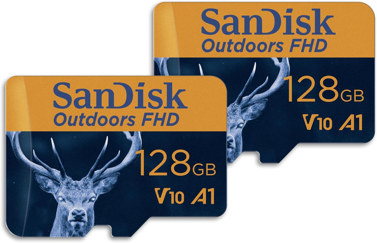 High-Speed 128GB Outdoor MicroSDXC 2-Pack - Capture Crisp Full HD Footage!