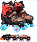 2 in 1 Combo Kids Roller Skates | Interchangeable LED Light Up Skates