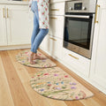 KIMODE Kitchen Mats for Floor Anti Fatigue Half Round - Extra Thick