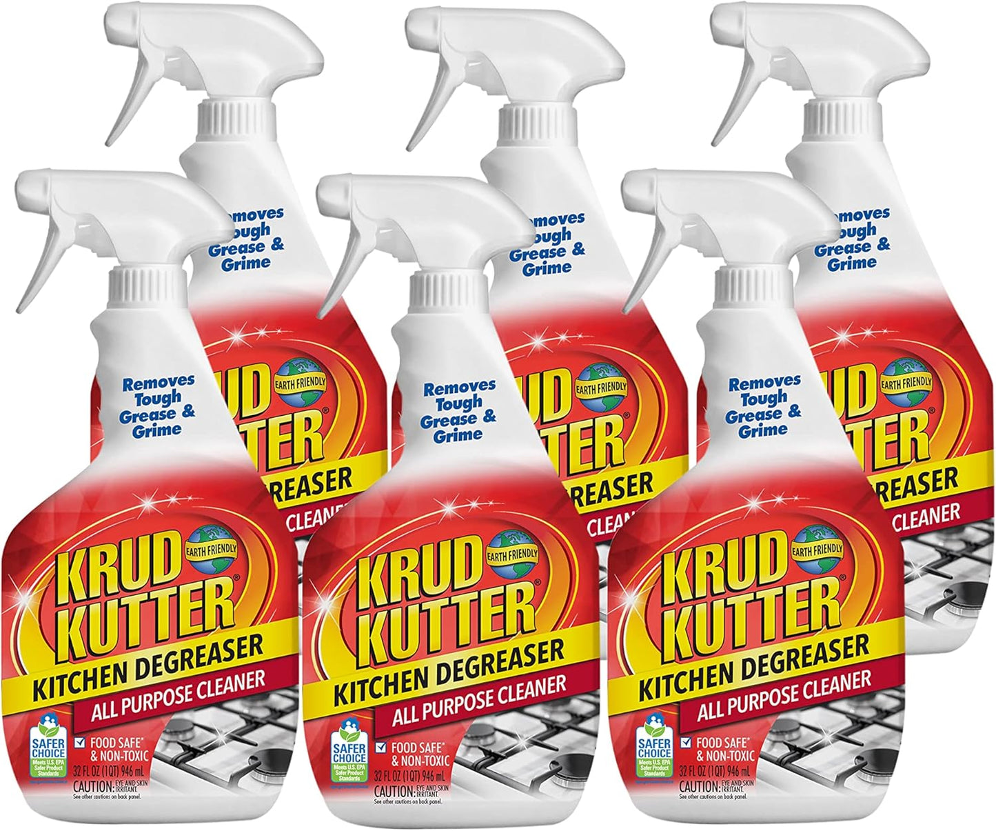 Krud Kutter Kitchen Degreaser Spray for Tough Greasy Messes
