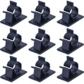 Adjustable Adhesive Cable Clips Pack of 50 - Tidy Wire Management