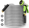 Metal Garden Hose 75FT Stainless Steel Heavy Duty - Kink-Free