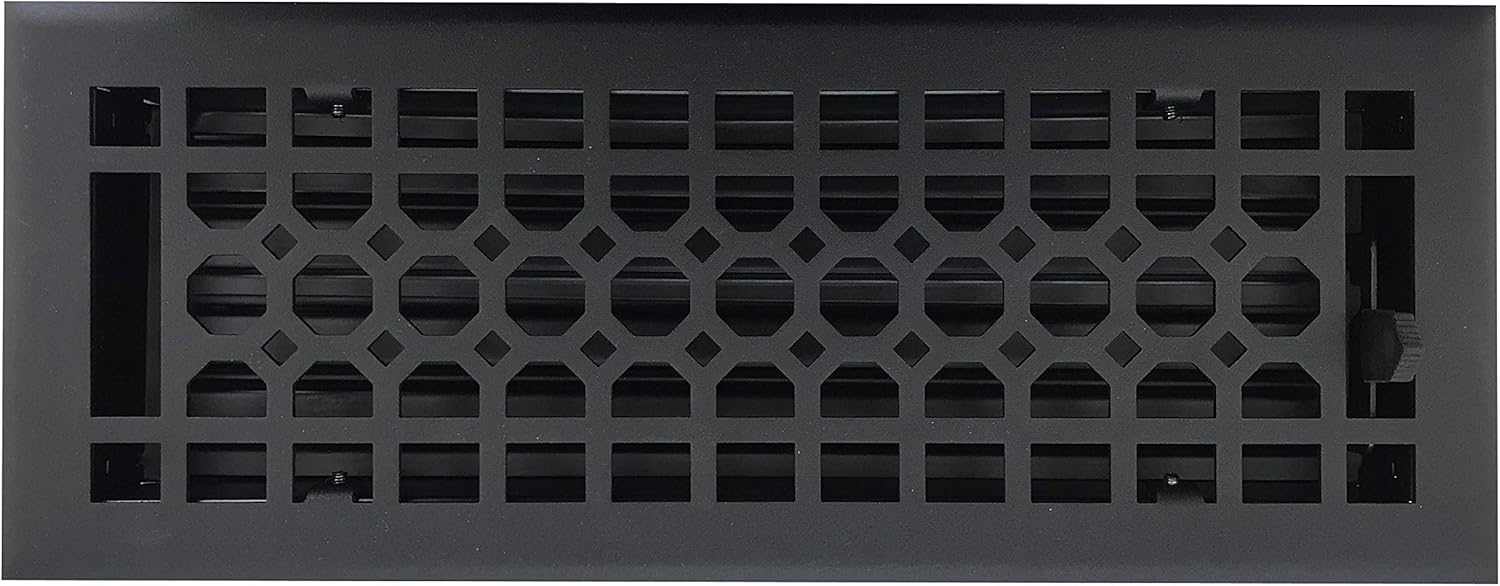 Empire Register Co Steel Floor Register 4x12 inch Heavy Duty Vents