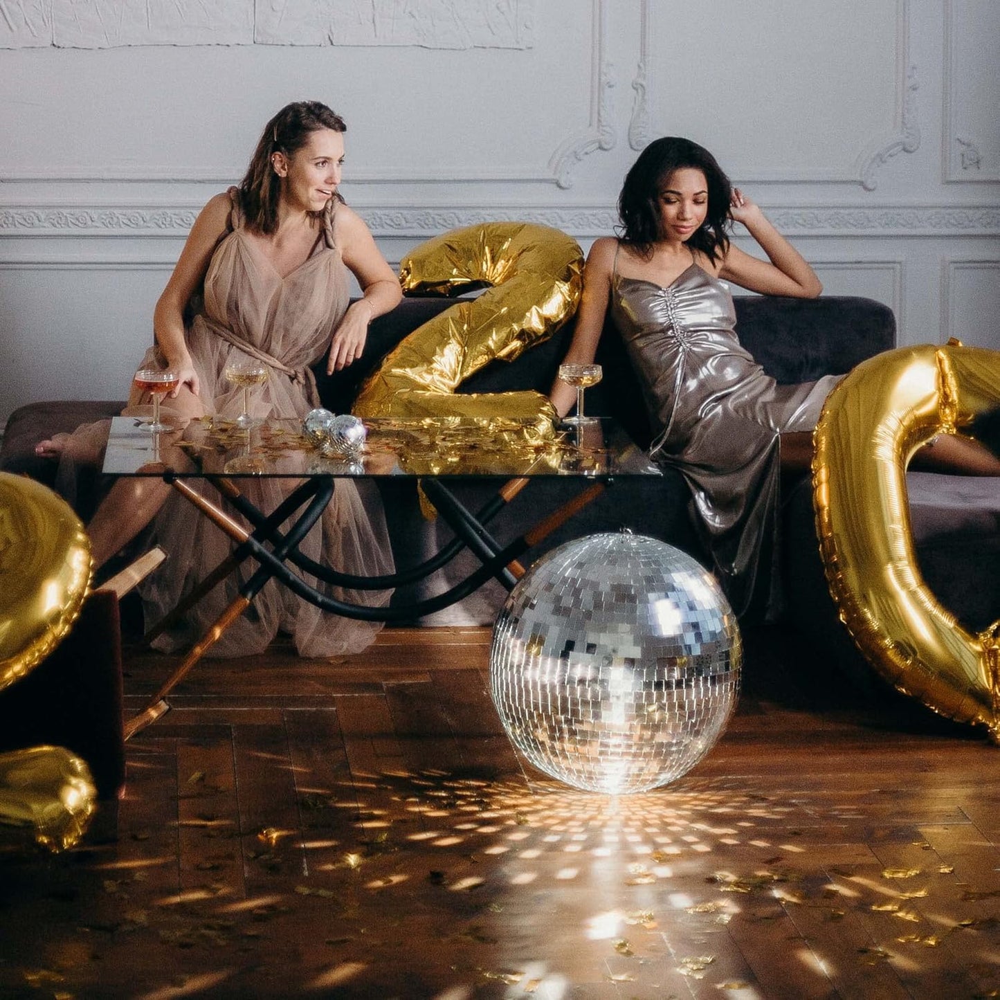 Yescom 12in Large Disco Ball Mirror for Party Events