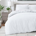 Oversized King Duvet Cover Set - Lightweight Cooling Comfort