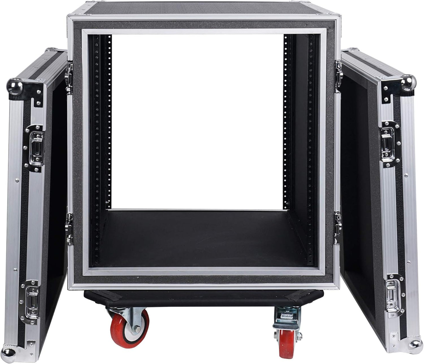 Sound Town Shock Mount 12U ATA Rack Case with 21 in Depth