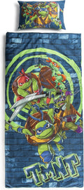 Teenage Mutant Ninja Turtles Kids Slumber Bag and Pillow - Cozy Indoor