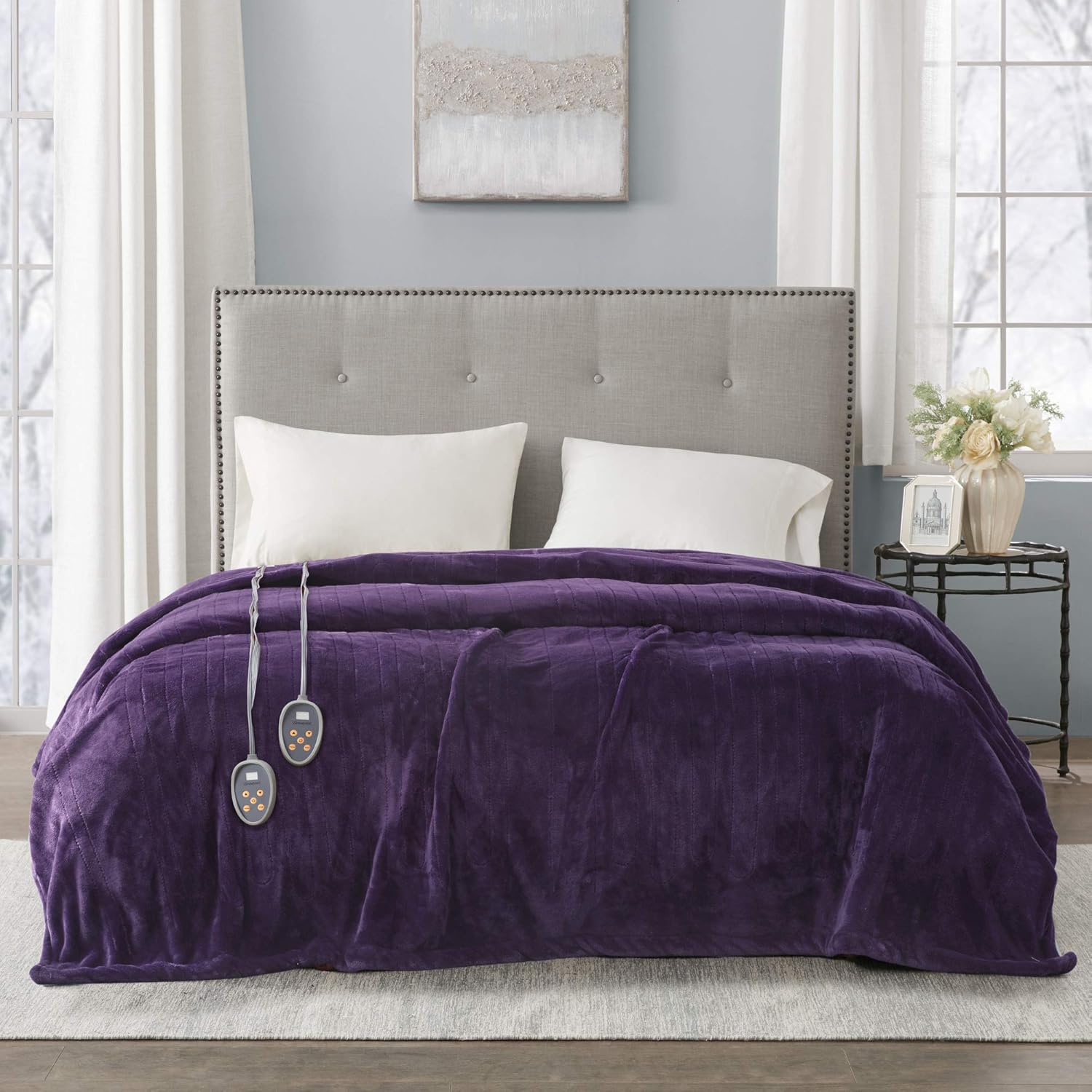 Beautyrest Heated Electric Blanket for Cold Weather Comfort