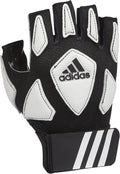 adidas Youth Scorch Destroy 2 Half Finger Lineman's Glove - Youth Fit