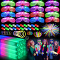 Glow Sticks Bulk Party Pack 168 PCS - Light Up Party Favors