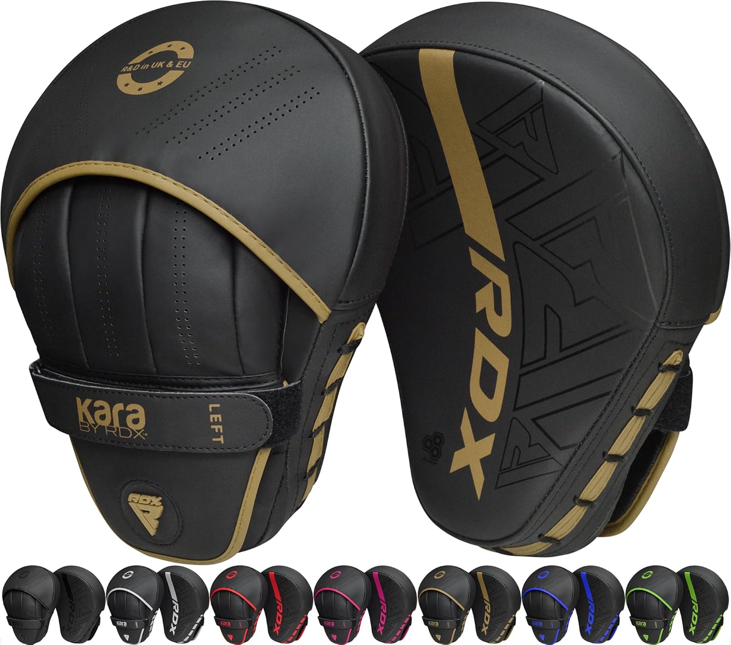 RDX Curved Focus Mitts: Enhanced Training Precision