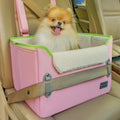 PETSFIT Small Dog Car Seat with Patented Safety Buckles for Travel