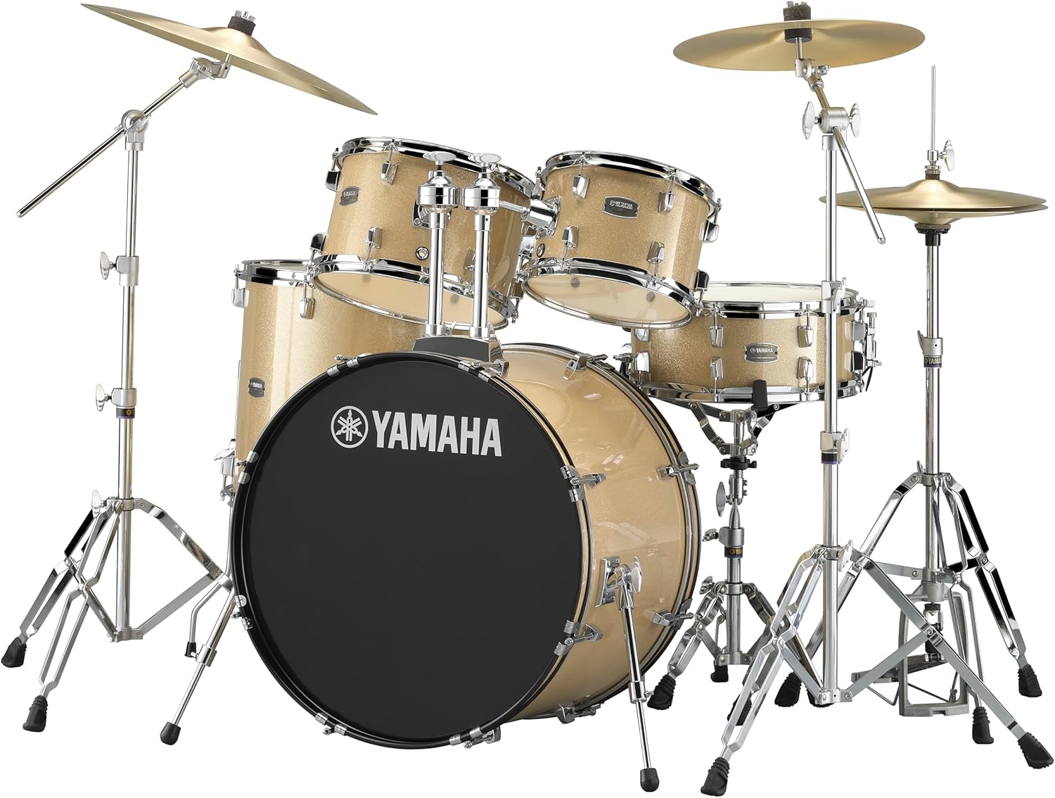 Yamaha Rydeen 5-Piece Drum Set with 22in Bass Drum and Snare