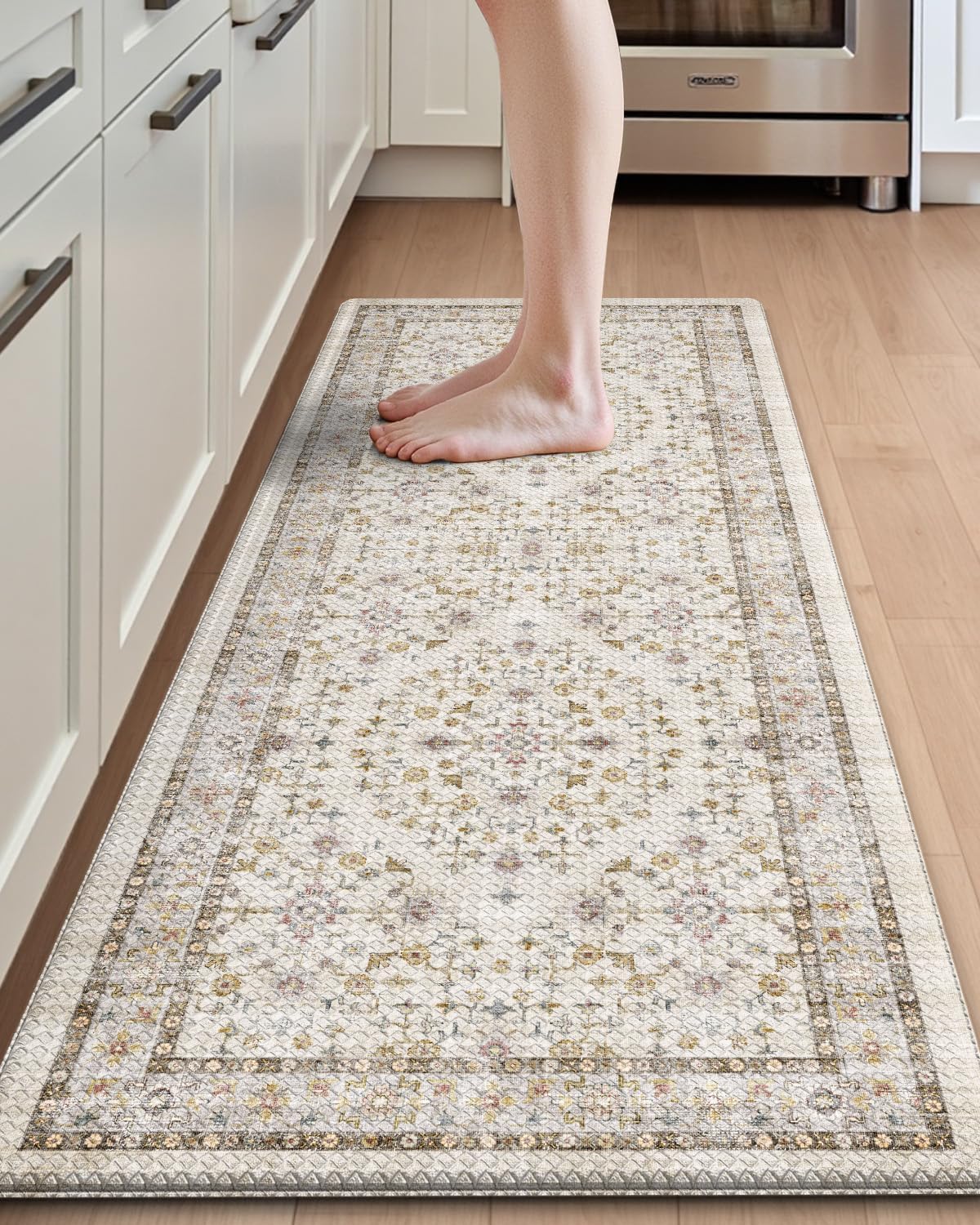 DEXI Kitchen Floor Mats Cushioned Anti Fatigue Comfort Runner Rug