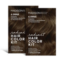 Radiant Hair Color Kit 6.5NNA Medium Neutral Brown - Salon Results