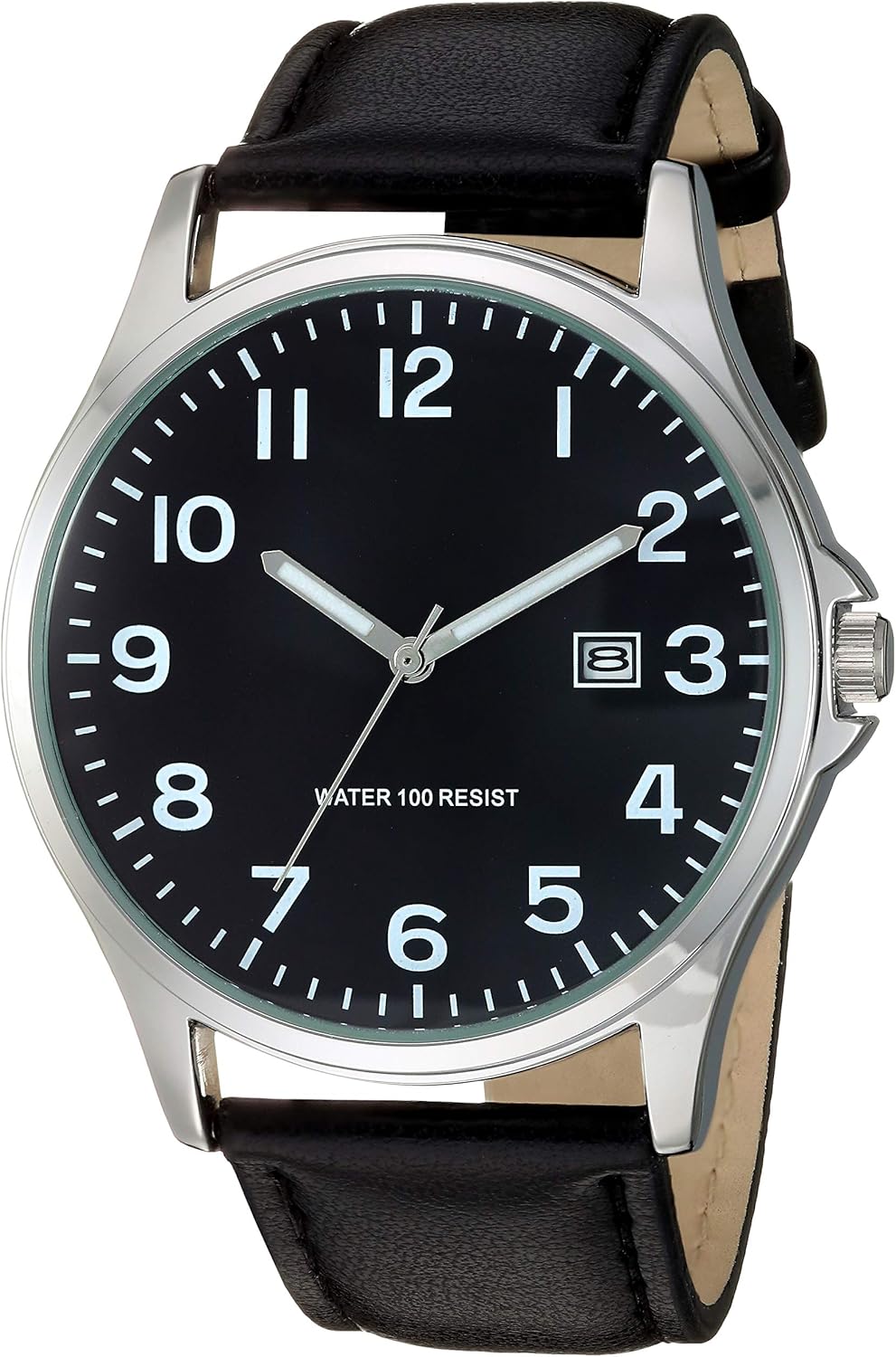 Essentials Men's Easy Read Watch