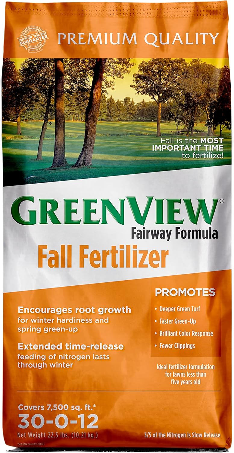 Greenview Fairway Formula Fall Lawn Fertilizer for Lush Growth