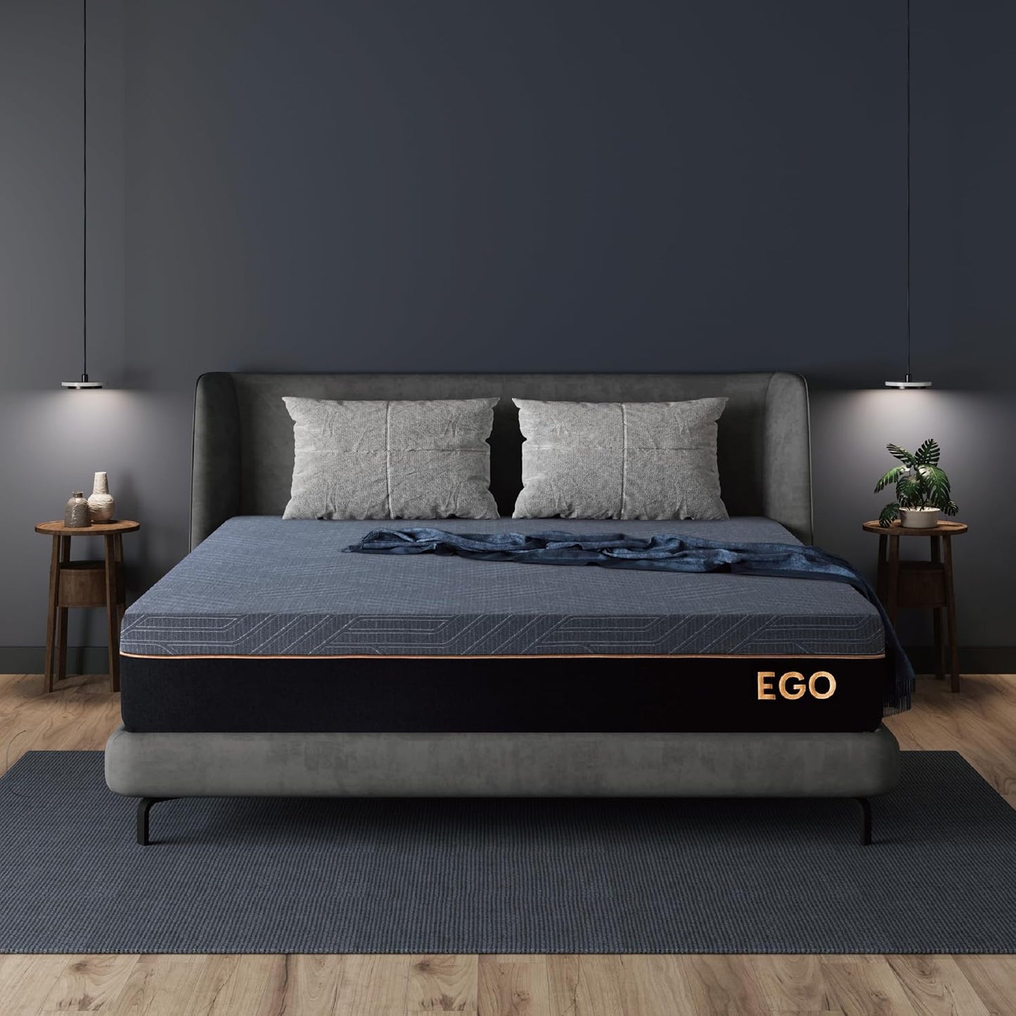 Queen 12 Inch Memory Foam Mattress for Back Pain Relief