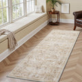 AMOAMI 2X6 Runner Rug - Soft Non Slip Vintage Hallway Rug