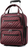 16 in Underseat Carry On Luggage Dark Scarlet - Lightweight Roller