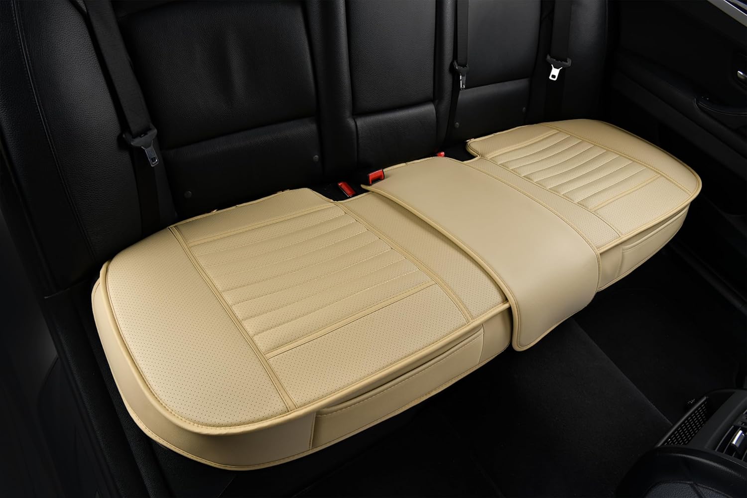 Back Seat Covers for Cars - Premium PU Leather Protector