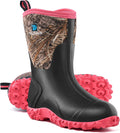 Rubber Boots for Women with Steel Shank - Insulated 6mm Neoprene Mid