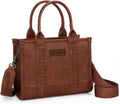 Montana West Wrangler Tote Bag for Women with Cow Print Design