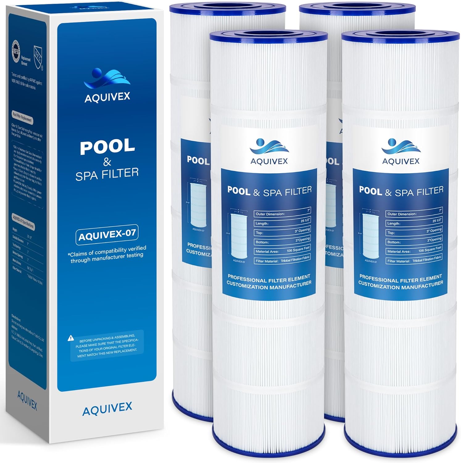 CX880XRE Pool Filter Cartridge for Hayward SwimClear Systems