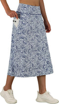 Women's Midi Skorts with Pockets for All-Day Comfort and Style
