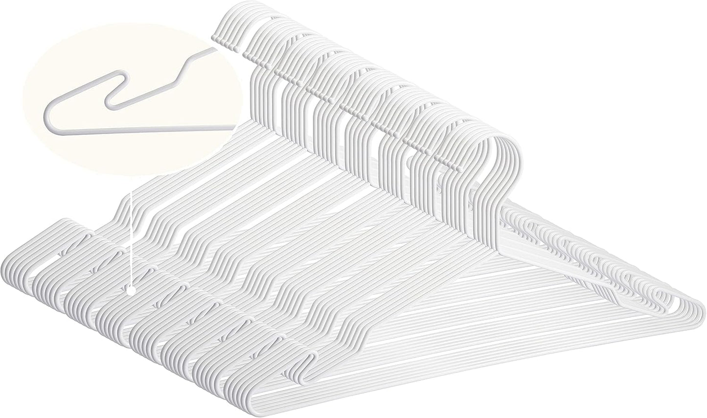 Heavy Duty Metal Hangers Set - Durable 40 Pack for Coats
