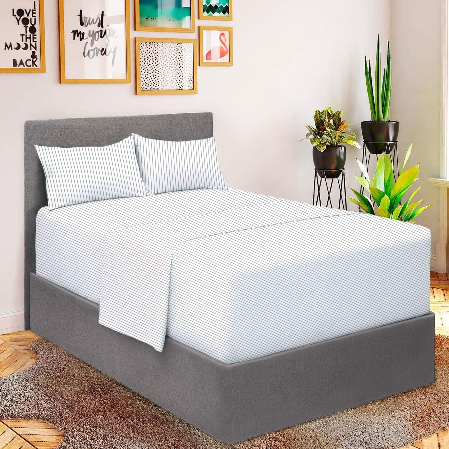 Mellanni Extra Deep Full Sheets - Hotel Luxury Bedding Set