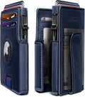 Airtag Wallet for Men with Money Clip and RFID Blocking - Slim Smart