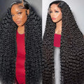 Deep Wave Lace Front Wig 13x4 HD Transparent Lace - 28in