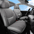 Leather Car Seat Covers Full Set 5 Seats - Breathable Waterproof Fit