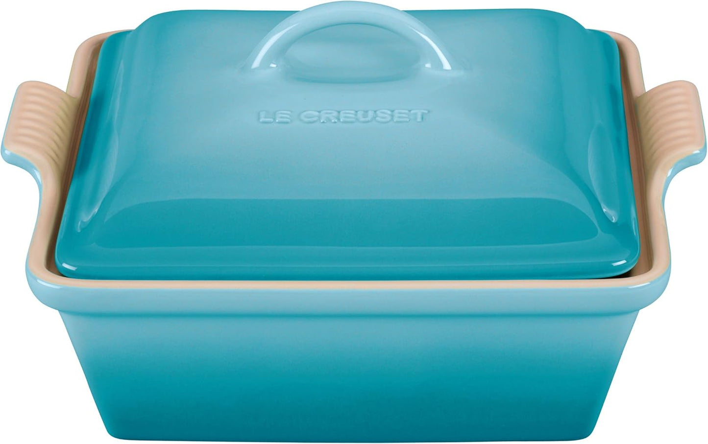 Stoneware Heritage Covered Square Casserole, 2.5 qt. (9ft)