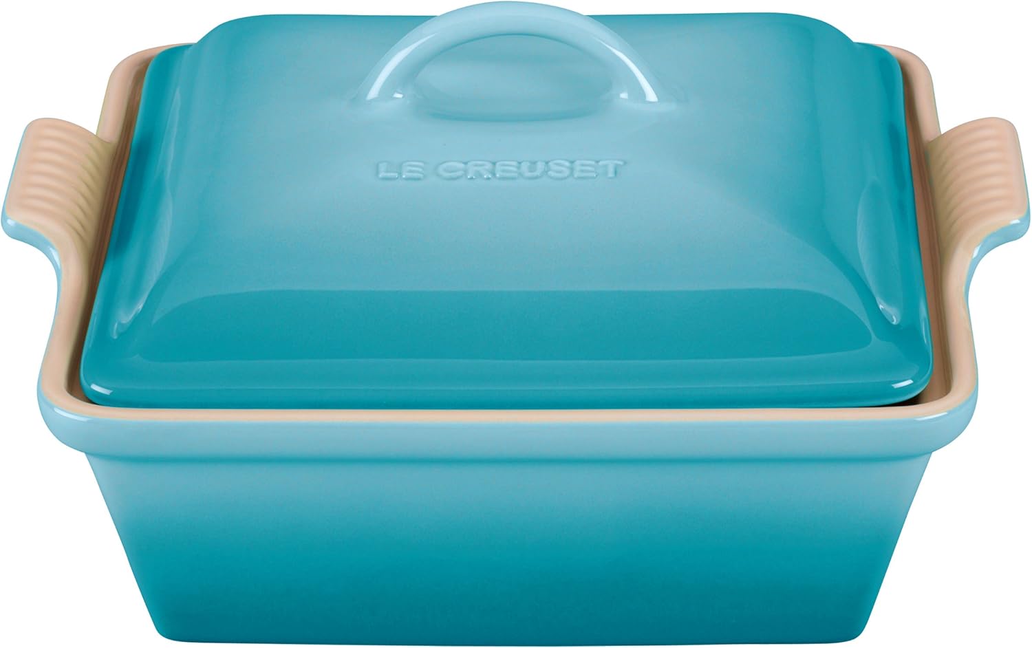 Stoneware Heritage Covered Square Casserole, 2.5 qt. (9ft)