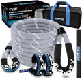 Kinetic Recovery Rope Kit (Reflective) 1in x 30ft - Smooth Offroad