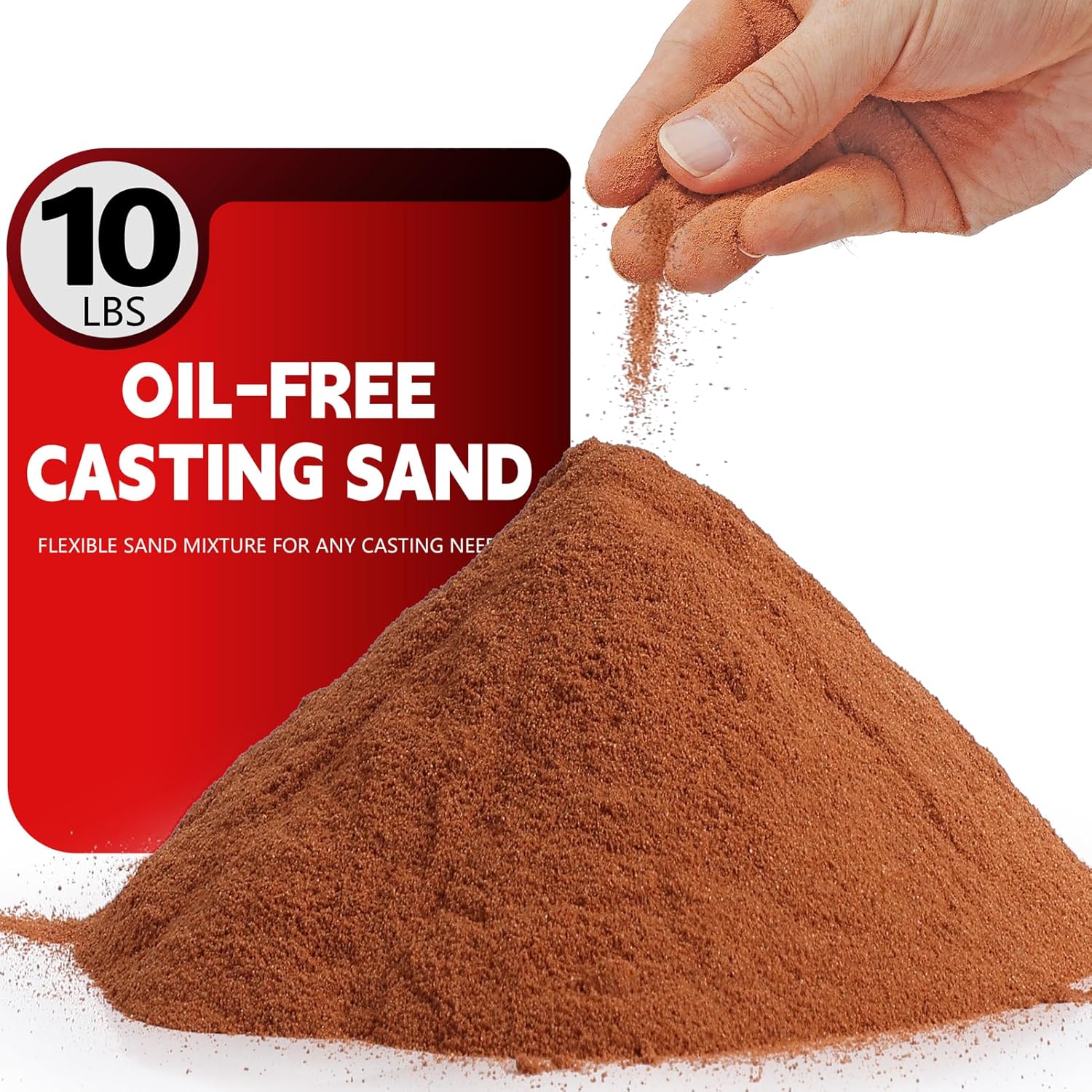 Ultra-Fine 400 Mesh Oil-Free Casting Sand for Jewelry Making