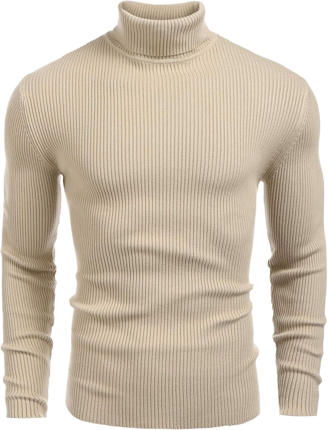 COOFANDY Slim Fit Turtleneck Sweater