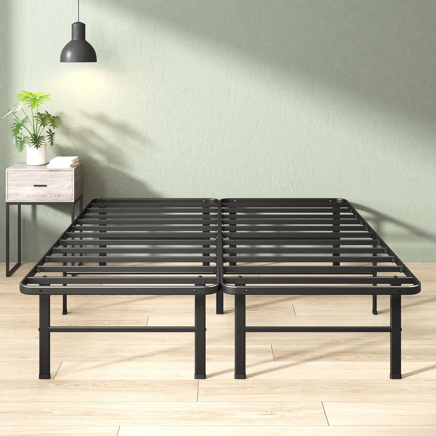 ZINUS Rumi 14in Full Metal Bed Frame for Quick Assembly
