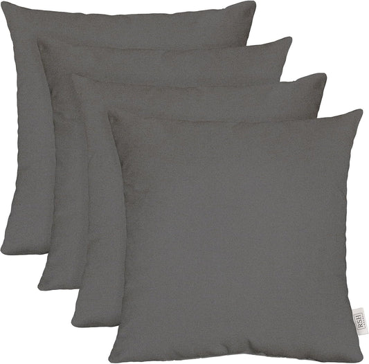 Sunbrella Square Throw Pillows Set of 4 for Outdoor Comfort