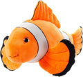 Clownfish Plush Toy 15 in - Lifelike Sealife Plush for Kids