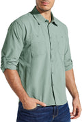 Willit Men's Long Sleeve Fishing Shirt UPF 50+ - Cooling Quick Dry