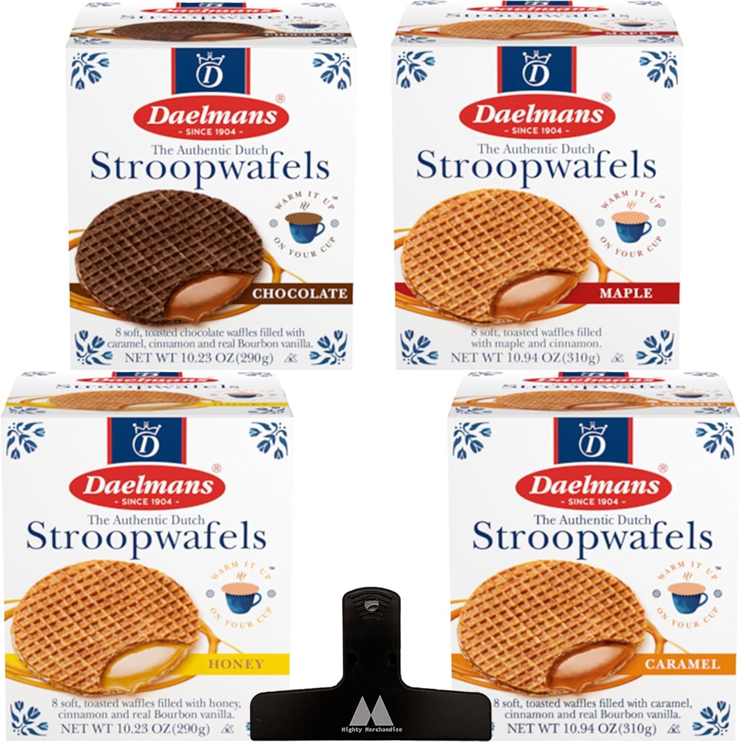 Daelman Stroopwafel Variety Pack - Authentic Dutch Treats