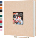 Large Photo Album Self Adhesive Linen Hardcover - DIY Scrapbook