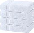 Wealuxe White Bath Towels Set for Home, Spa, Gym, and More