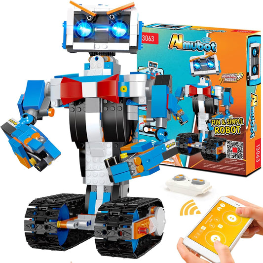 App-Controlled STEM Robot Kit, Fun & Educational!