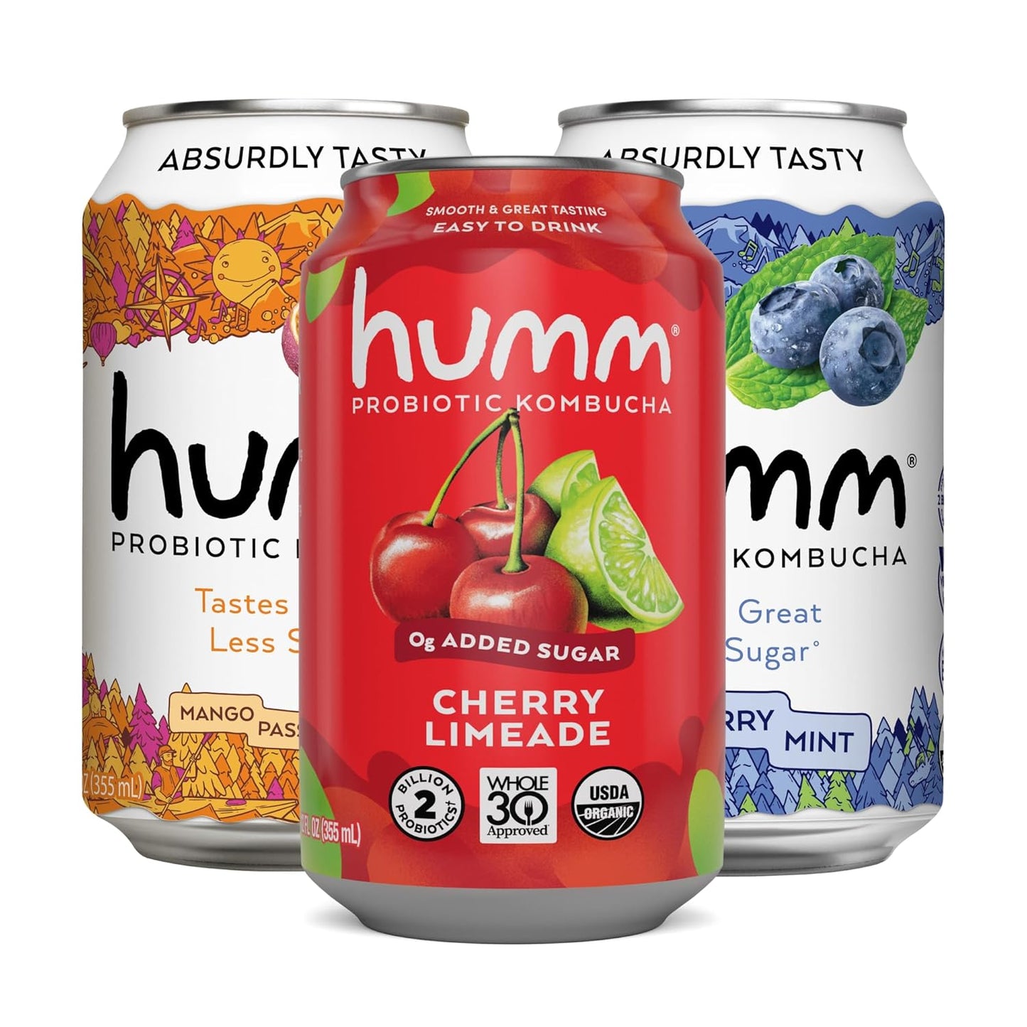Humm Kombucha Seasonal Variety 12 Pack: Flavorful & Healthy