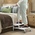 FORTEMOTUS 2 Step Stool with Handle for Elderly - Stable Adjustable